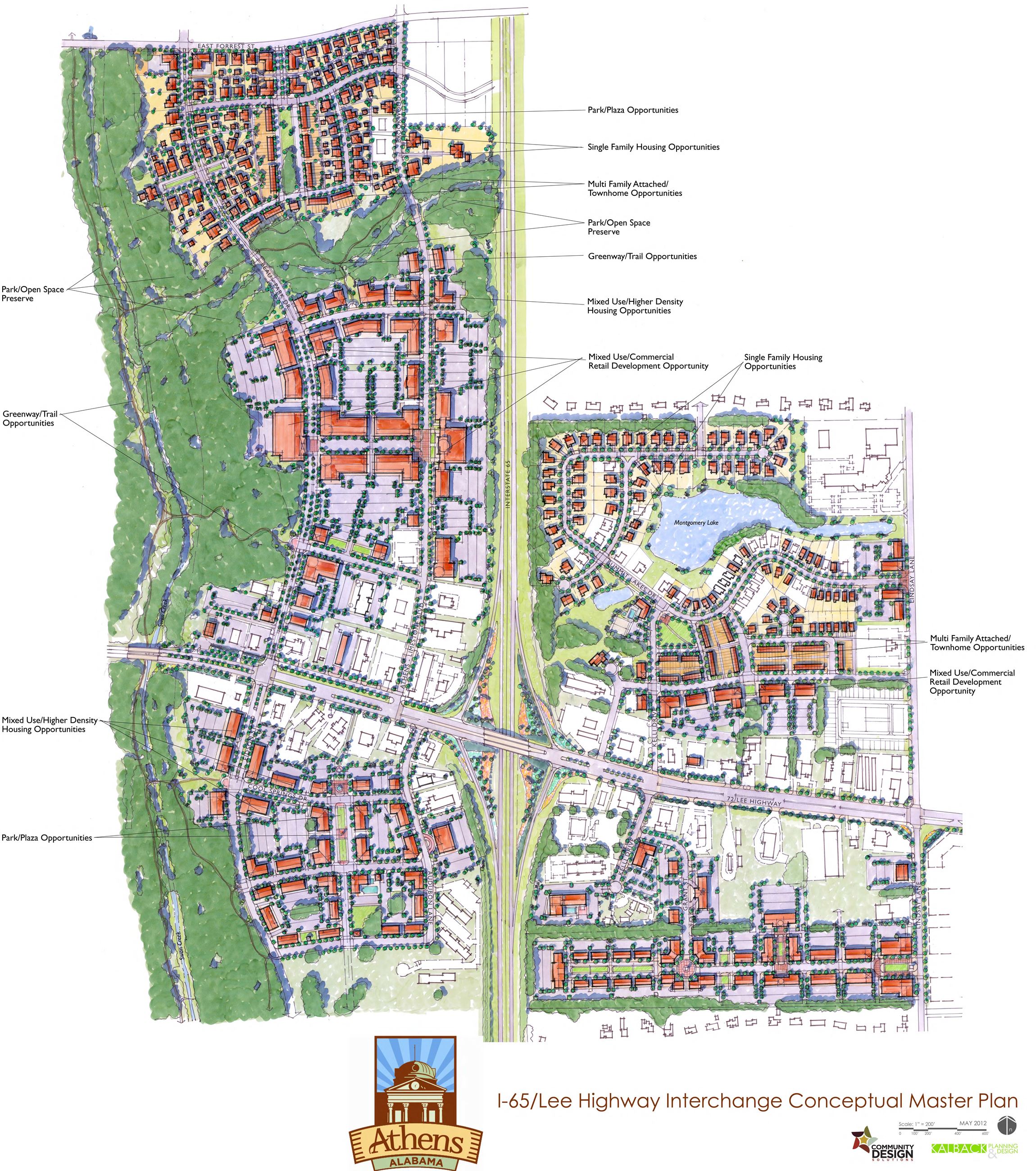 Conceptual Master Plan Map